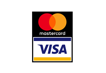 Logos von Visa und Mastercard