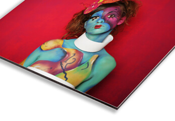 Hahnemühle Fotopapier kaschiert auf Alu Dibond Hahnemühle PhotoRag auf Alu Dibond