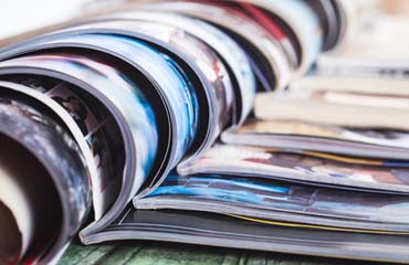 Bild- und Zeitungsbände scannen Magazine und Zeitschriften sollen gescant werden