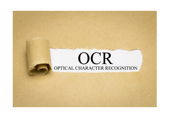 Eine grafische Darstellung für die OCR-Texterkennung