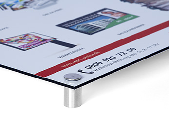 Firmschild aus Alu-Verbundplatte Firmschild aus Alu-Verbundplatte