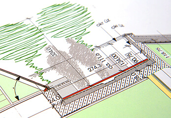 CAD-Farbplots Farbige CAD-Zeichnungen