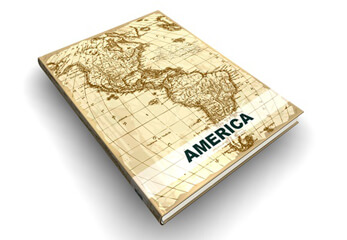 Folianten und Fotobücher digitalisieren Atlas von Amerika
